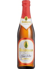 deutsches Bier Waldhaus ohne Filter Naturtrüb in der 33 cl Bierflasche