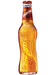 brasilianisches Bier Brahma Bierflasche