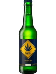 deutsches Bier turn the hemp beer  Hanftbier Bierflasche