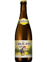 belgisches Bier La Chouffe Blonde in der 75 cl Bierflasche