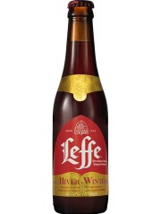 belgisches Bier Leffe Winter in der 0,33 l Bierflasche Bier kaufen