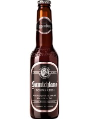 österreicherisches Bier Samichlaus Schwarzes in der 33 cl Bierflasche