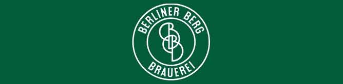 deutsches Bier Berliner Berg Pils Brauerei Logo