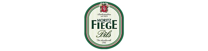 deutsches Bier Moritz Fiege Pils Brauerei Logo